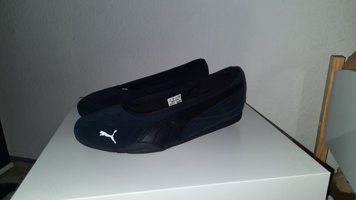 Schicke puma ballerina - ballerina, schwarz